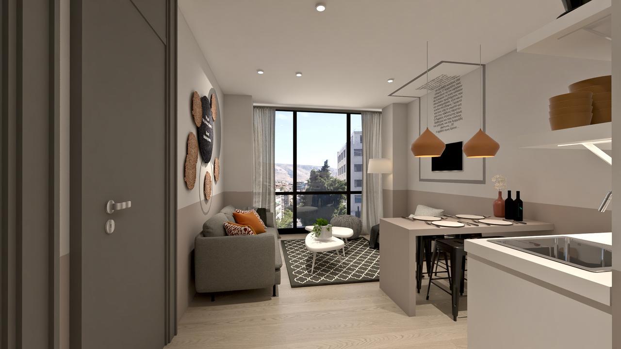 Great Living Apartments Athen Eksteriør bilde